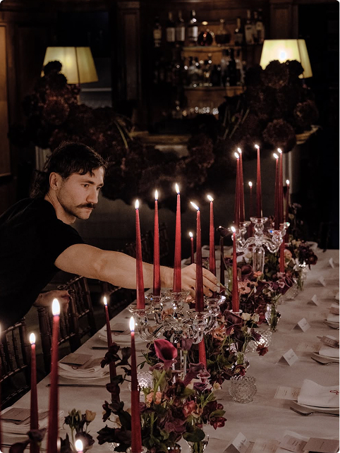 Sweet pea bouquet detail – Flower of the Year 2026