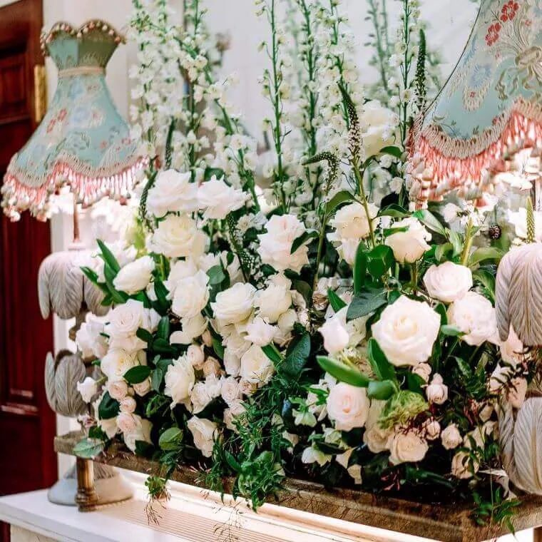 Blooming haus immersive floral design at the vogue fashion and film party