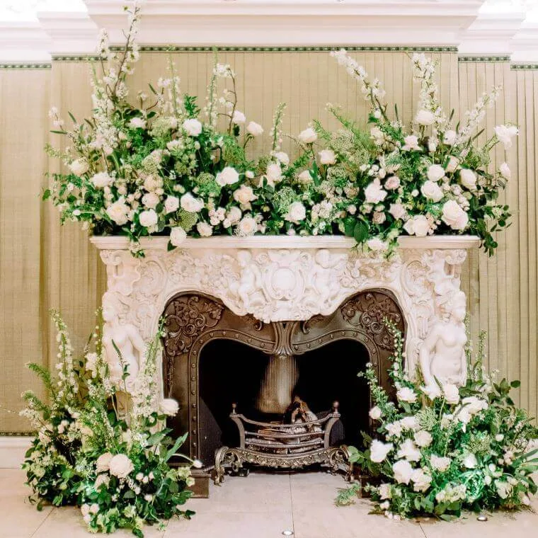 Blooming haus sustainable floral design at the vogue fashion and film party