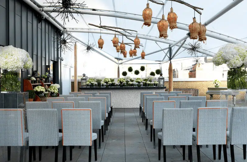 Ham yard hotel wedding london