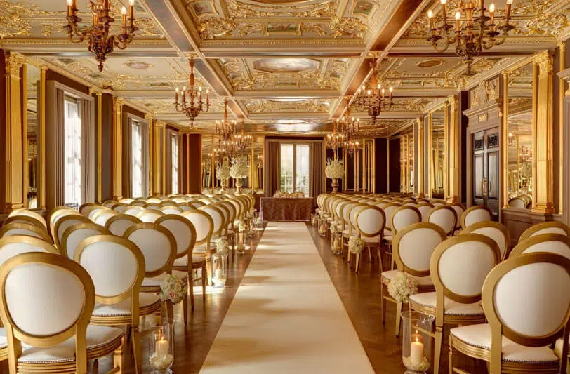 Luxury wedding venues london