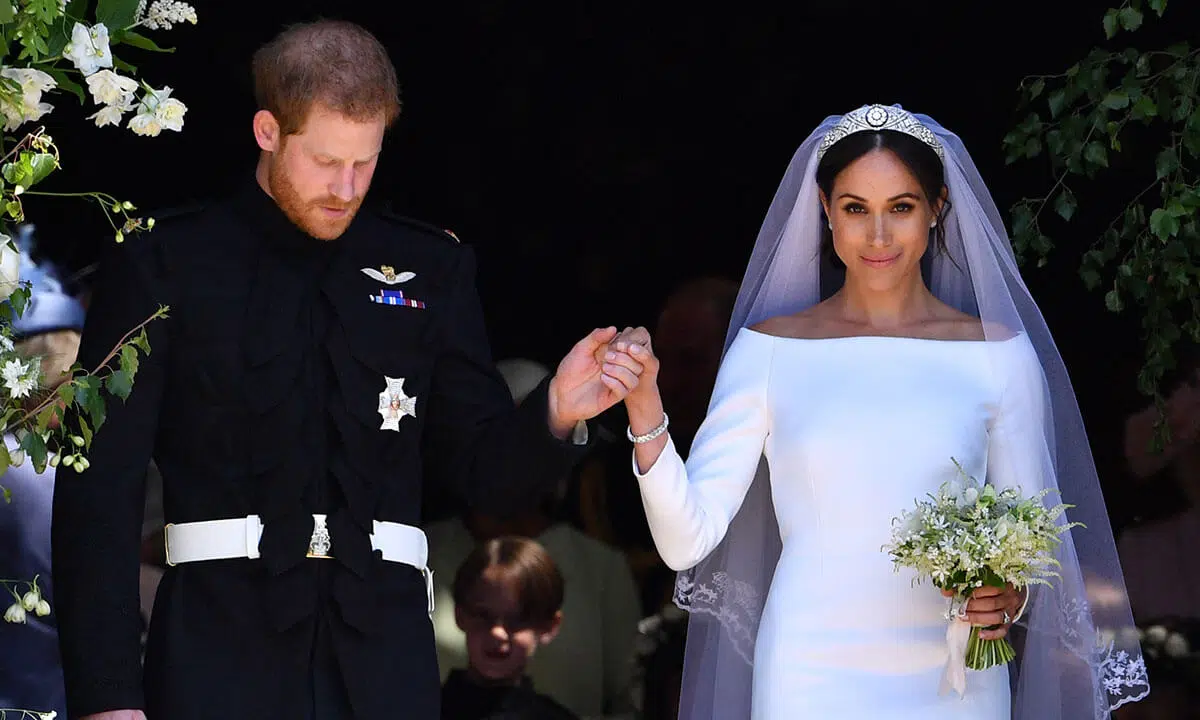 Meghan markle's wedding bouquet