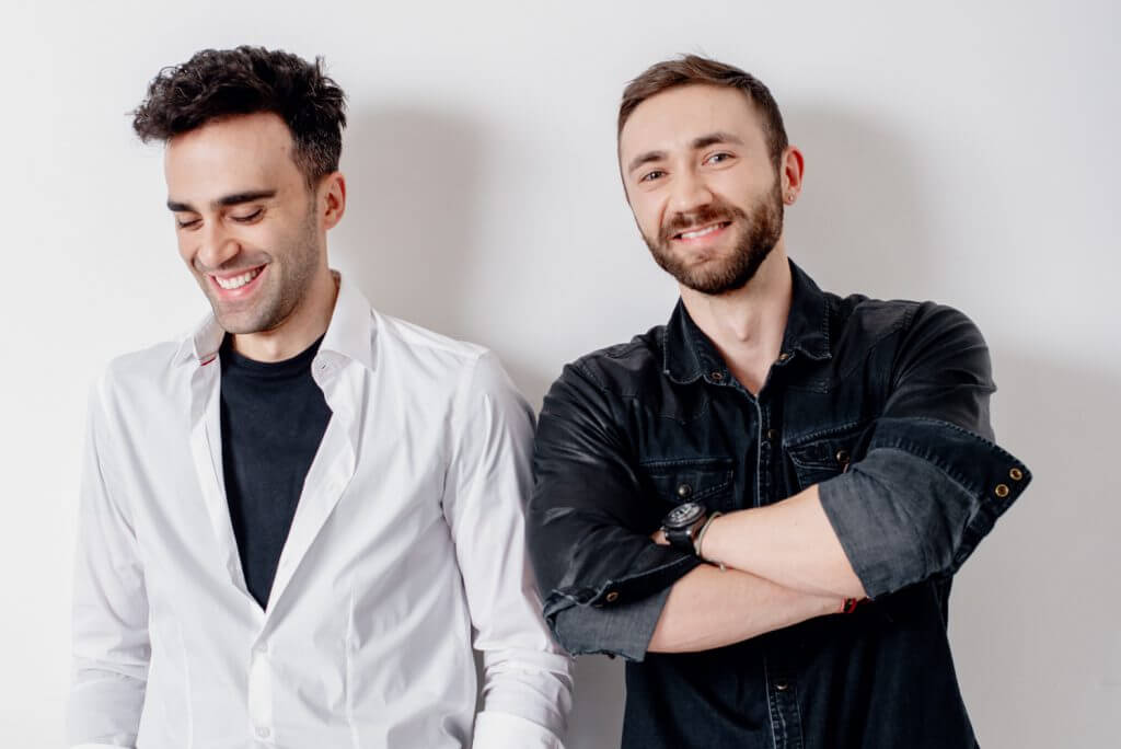 Michal Kowalski and Michael D, London florist, Blooming Haus