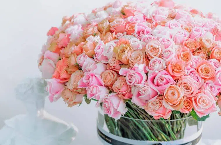500 rose bouquet by blooming haus