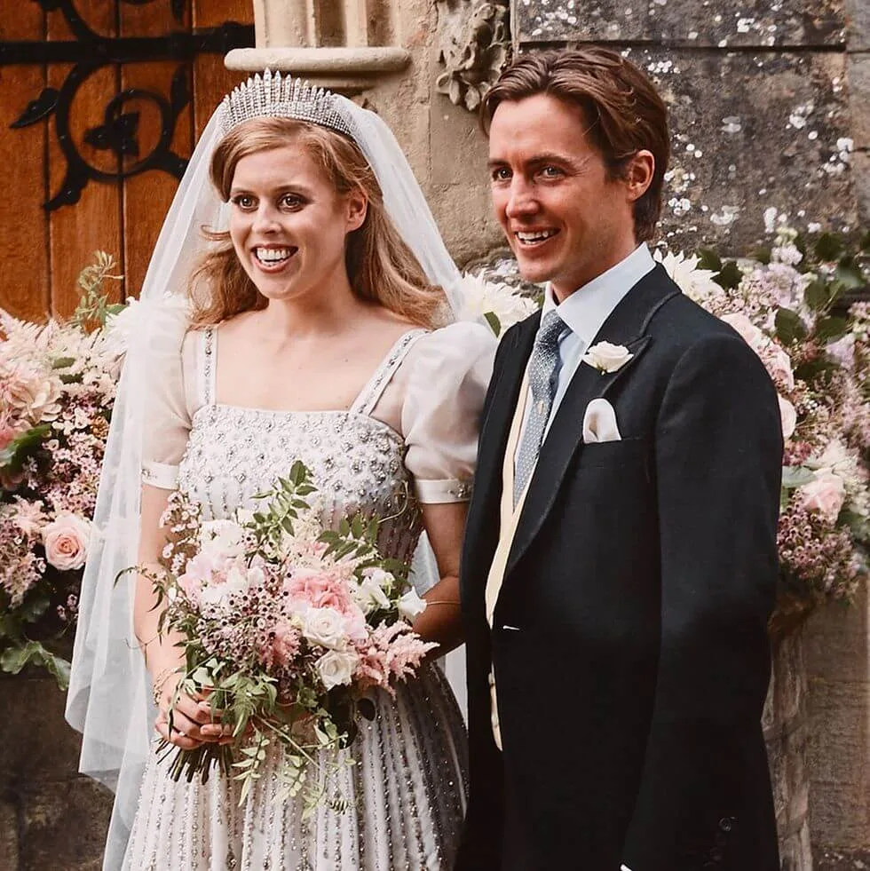 Princess beatrice's wedding bouquet