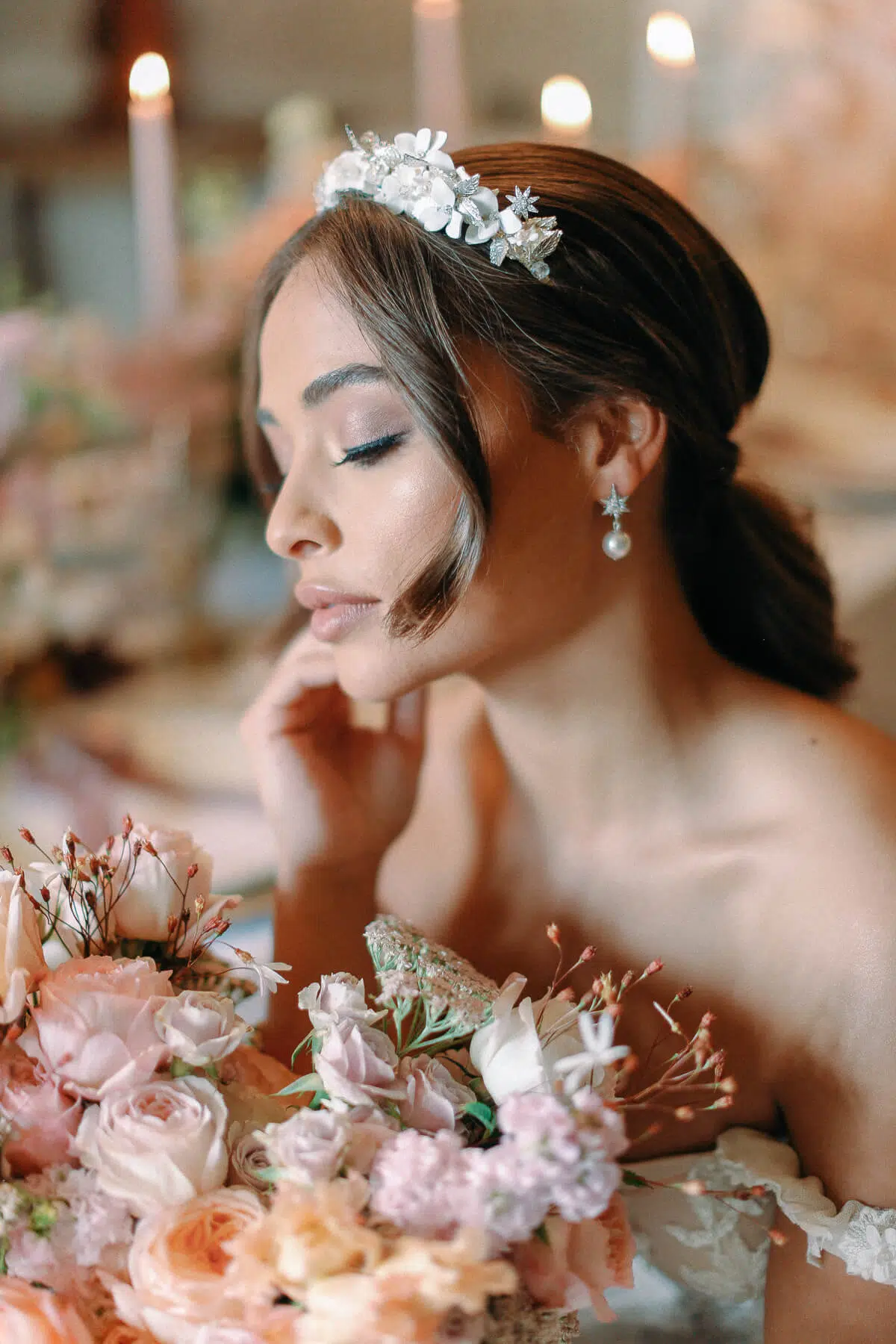 Why do brides carry bouquets at weddings