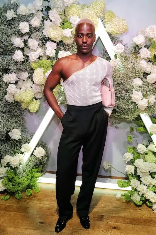 Ncuti Garwa at a Vogue Party