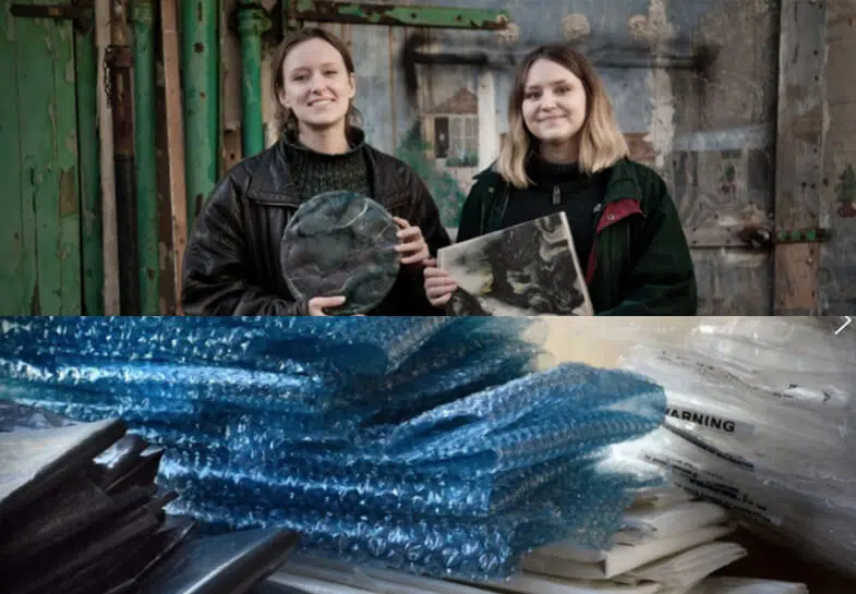 Weez & Merl Sustainable Vase Creation