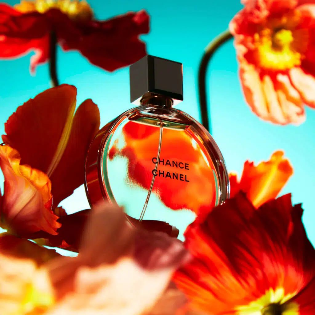 Poppies with Chanel Perfume