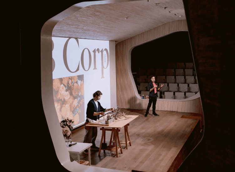 Blooming haus at planet mark arranging with cut flower