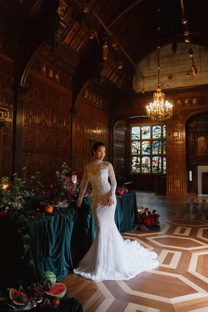 Two temple wedding flowers