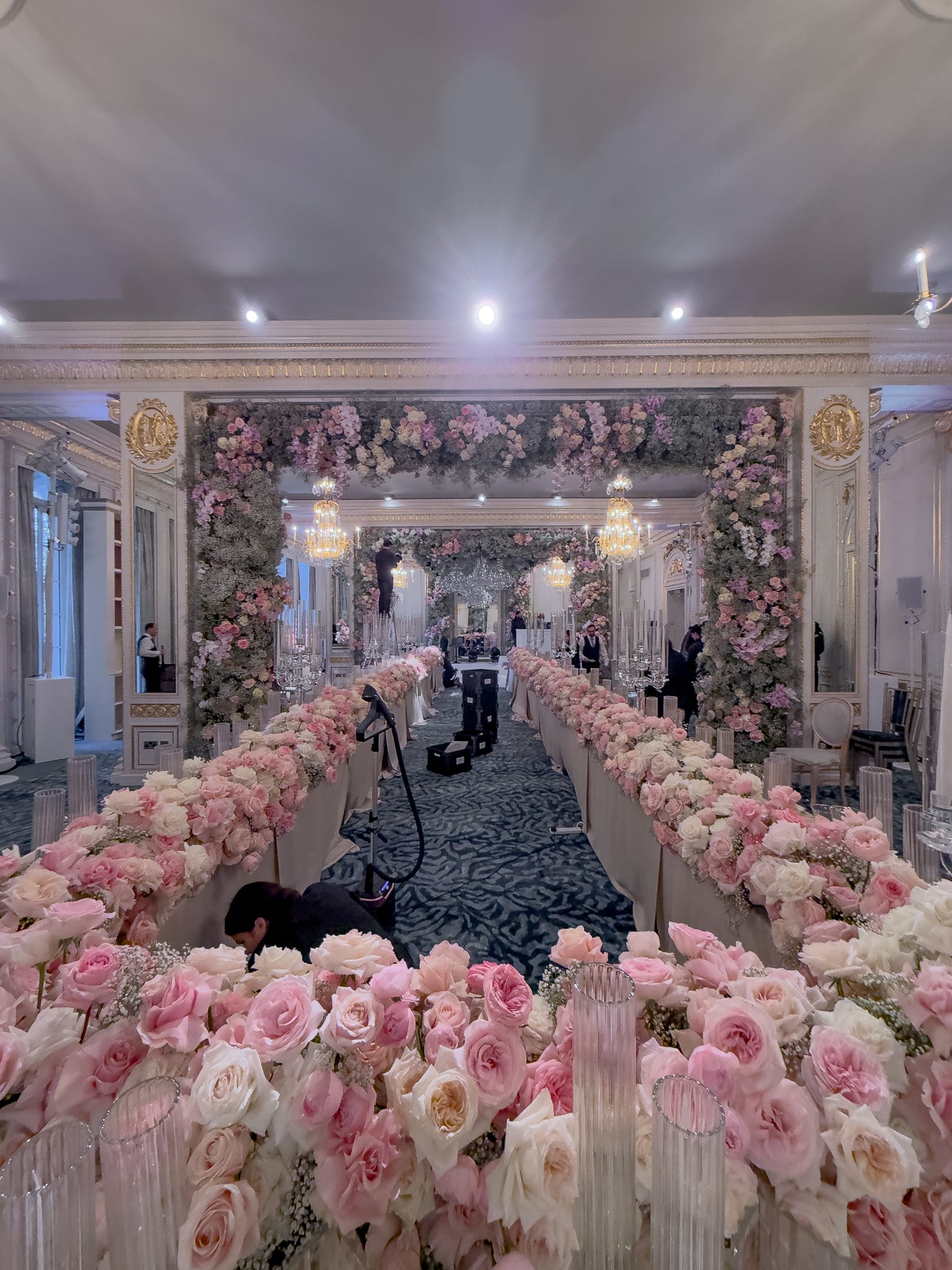 Mandarin oriental wedding flowers