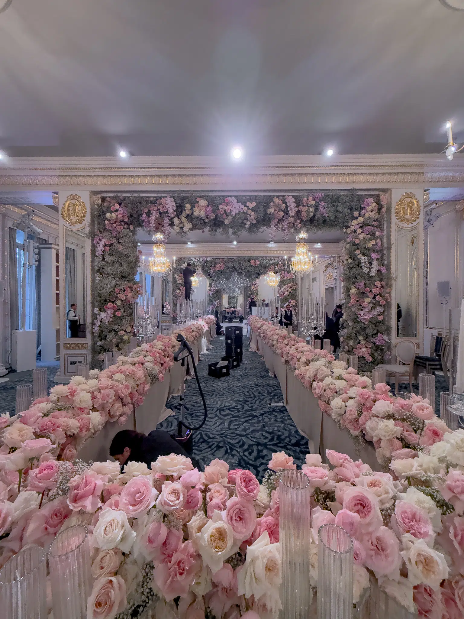 Mandarin oriental wedding flowers