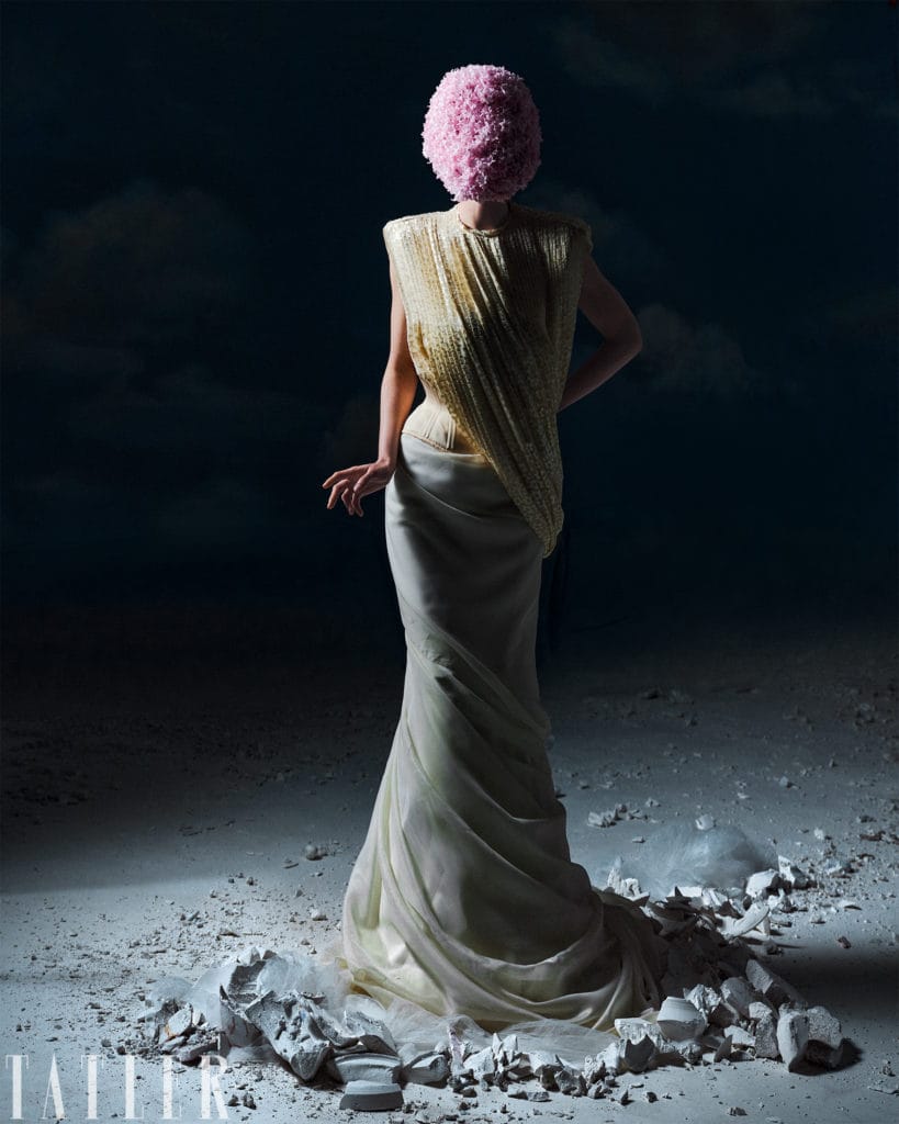 Blooming haus x tatler - surrealism shoot