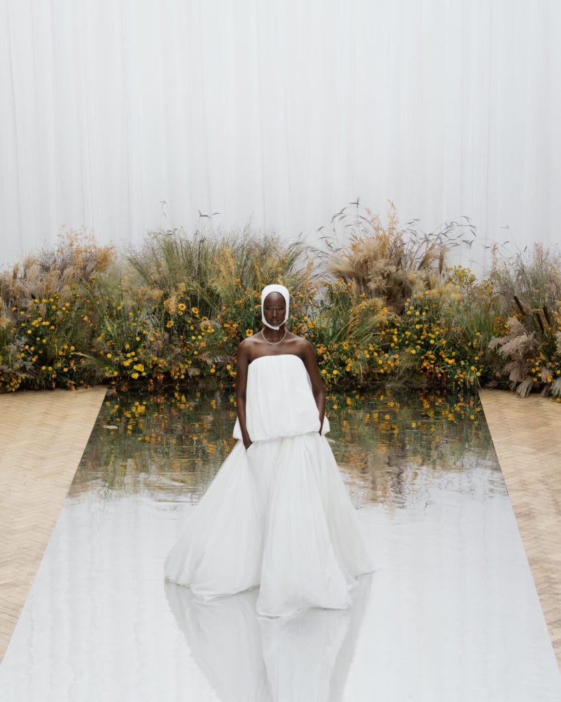 A meadow for a collection called Love: Patrick McDowell SS27